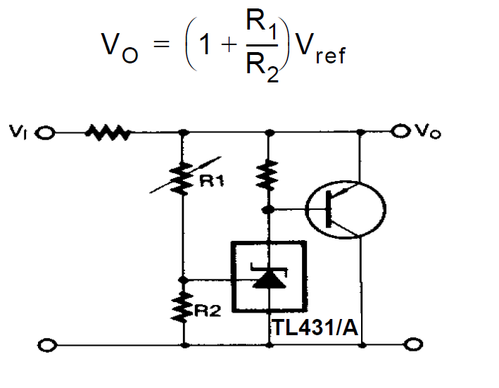 Explaining Programmable Shunt Regulator TL431, Datasheet, Application