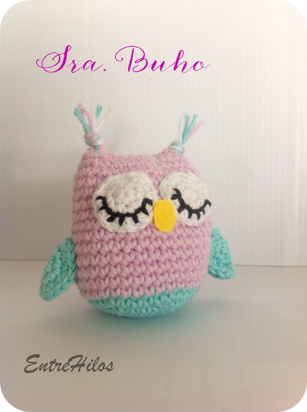 como hacer un buho amigurumi