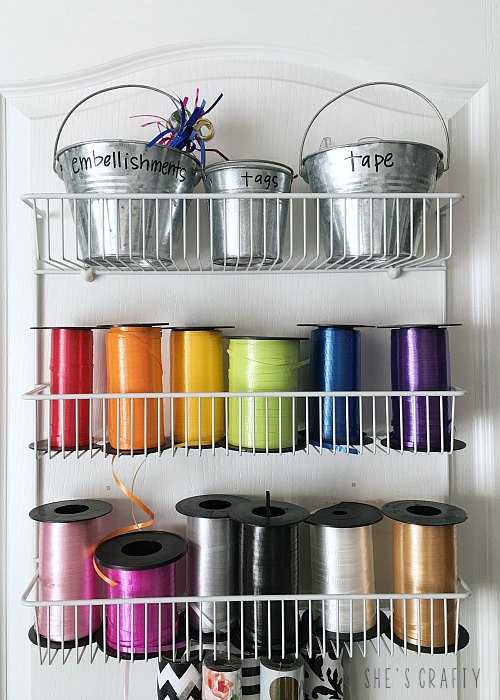 She S Crafty Gift Wrap Organizer
