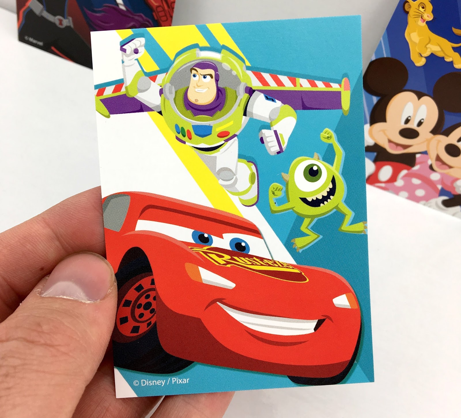 disney store 30th collectible trading cards 
