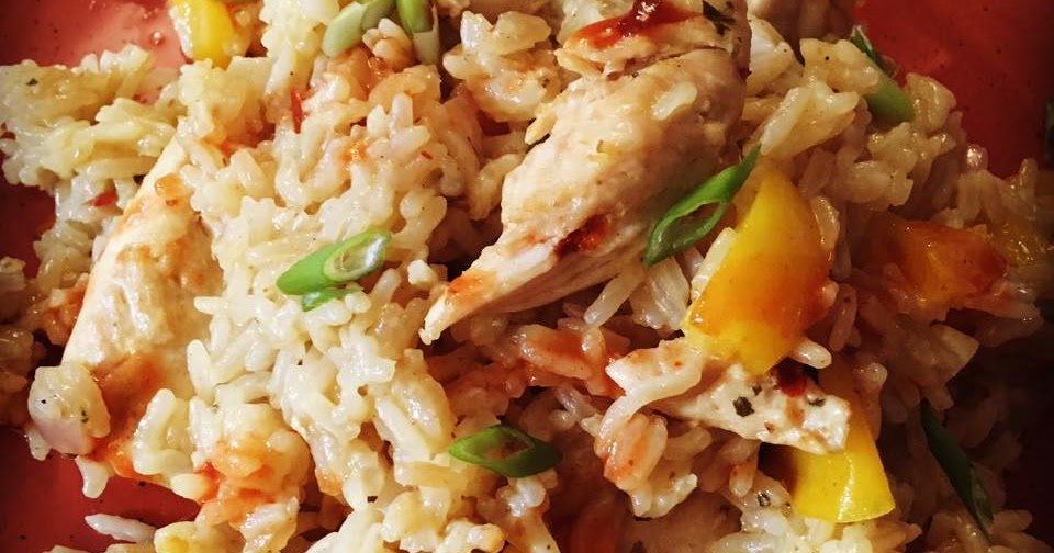 Arroz Con Pollo - Spanish Chicken Rice - Spanischer Reis mit Hühnchen