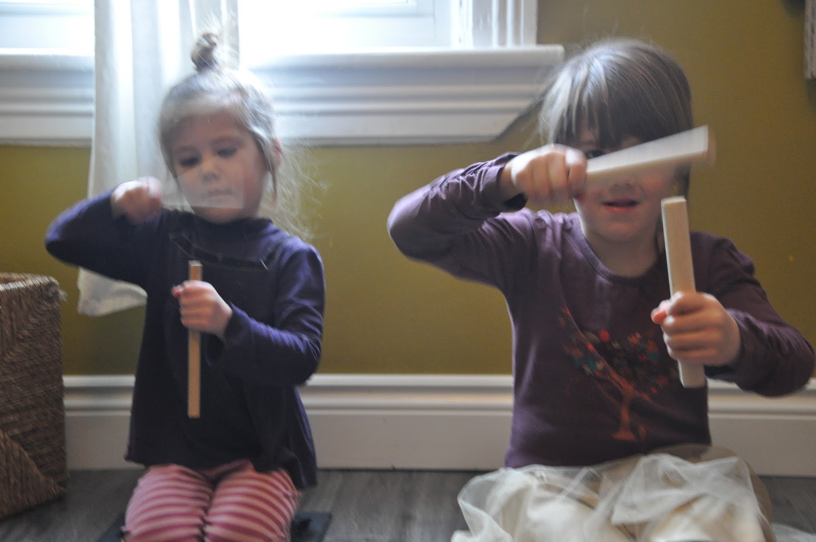 Math Monday DIY Rhythm Sticks