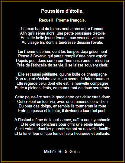 poeme sur la rencontre amoureuse