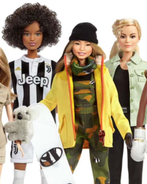 chloe kim barbie doll