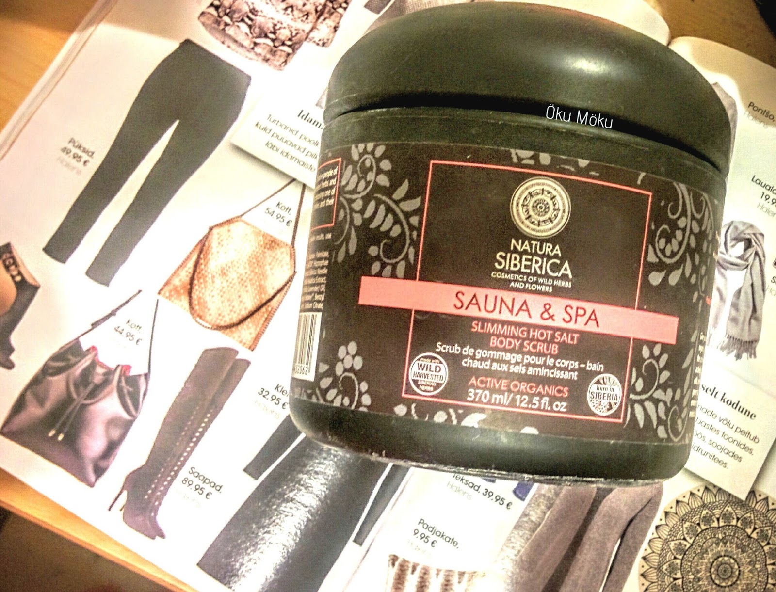 Öku Möku Review Natura Siberica Sauna & Spa Slimming Hot Salt Body Scrub
