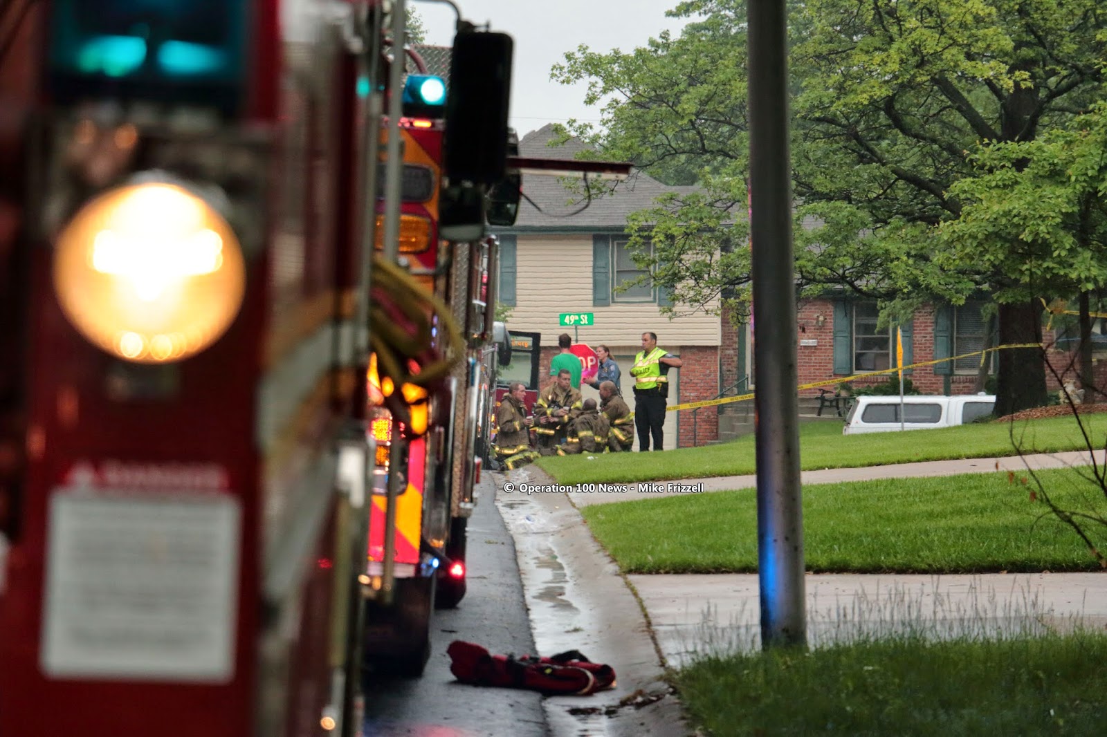 Operation100news PHOTOS Extension cord cited as cause of house fire