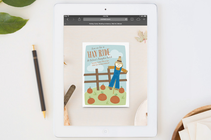 free online invitations for fall festivities from minted it s my party