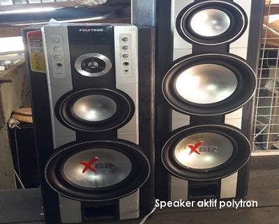 cara memperbaiki speaker aktif polytron xbr yang rusak tehnomac