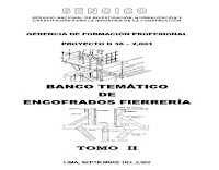 Sencico - Banco temático 2 encofrado fierreria 2