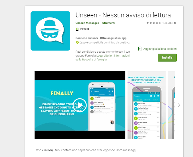 Interazioni con il lettore
