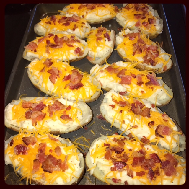 Food Under Pressure Twice Baked Pressure Cooker Potatoes [Instant Pot]