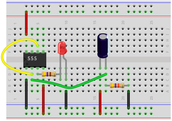 Rangkaian Pewaktu Tunda Off Sebelum Sirkuit Utama On Ic