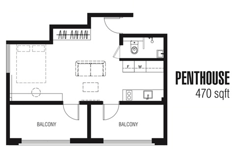 One Tree at Outram Penthouse - Floor Plan