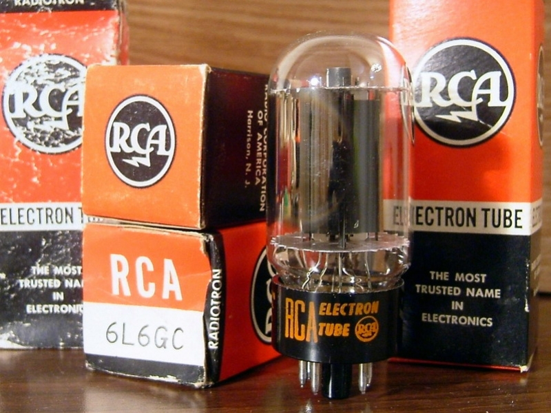 Vacuum tubes audio 6L6/5881 tubes