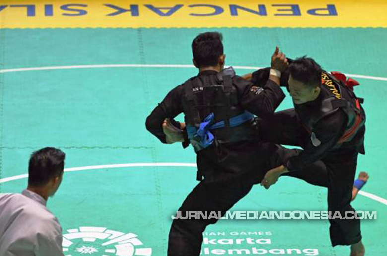 Indonesia Tambah Emas dari Pencak Silat Kelas Seni JURNAL MEDIA Indonesia