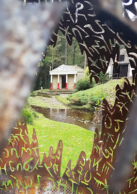 The temple at Vindolanda The temple at Vindolanda
