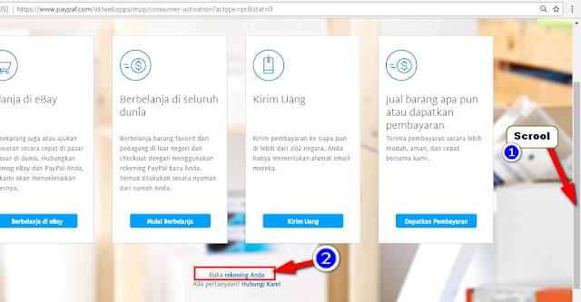 Cara Daftar Paypal Tanpa Kartu Kredit Cara Daftar Paypal Tanpa Kartu Kredit - Bagi seorang Internet Marketer, Affilate Marketer, dan blogger yang hendak menjadikan aktivitas online menjadi lebih bermanfaat baik dari segi menghasilkan uang, menyimpan uang secara online, dan berbelanja online lintas negara pasti sudah tidak asing lagi dengan apa itu Paypal. Pengertian Paypal sendiri dalam motivasee.com disebutkan sebagai "jasa penghubung atau biasa disebut dengan istilah “broker” yang paling populer saat ini di dunia terutama untuk kebutuhan transaksi online manca negara (Internasional). Selanjutnya Paypal dapat dimanfaatkan sebagai transaksi seperti: untuk bisnis online, jual beli barang, affilate marketing, menerima pembayaran dari pihak lain secara online, termasuk untuk mempunyai kesempatan mendulang uang secara online. Umumnya Paypal dimanfaatkan uang oleh kalangan Internet Marketer atau orang-orang yang menjalankan bisnis online. Hal ini dikarenakan Paypal merupakan rekening online dan digunakan untuk berkirim dan berterima uang secara online. Mengapa Memilih Paypal? Alasan mendasar mengapa banyak kalangan internet marketer, affilate marketer, dan pebisnis online memilih Paypal dikarenakan selain proses pendaftarannya gratis dan mudah. Paypal banyak digunakan oleh banyak orang di seluruh dunia untuk melakukan transaksi dari internet. Sehingganya kesempatan ini dilihat sebagai peluang untuk menciptakan hubungan dan koneksi yang baik terutama untuk kemudahan dalam melakukan transaksi jual beli online ke sesama dengan rekening Paypal. Kita lihat saja pada situs-situs online terutama situs jual beli beli online dari luar negeri. Kebanyakan alat pembayaran yang mereka gunakan beberapa di antaranya tertaut juga metode pembayaran menggunakan Paypal. So bagi yang belum memiliki kartu kredit maka solusi mudah untuk bisa bertransaski online lintas negara tentunya harus memiliki rekening online di Paypal. Oleh karena itu dalam tulisan kali ini saya akan membagikan " Cara Daftar Paypal Tanpa Kartu Kredit " kepada kamu yang saat ini memang sedang ingin mencari peruntungan dan kemudahan transaksi bersama Paypal. Cara Daftar Paypal Tanpa Kartu Kredit 1. Silakan Kamu kunjungi Situs Paypal! Langsuns saja ke: https://www.paypal.com/id Setelah kamu mengikuti link yang sudah saya berikan di atas! Maka kira-kira nantinya kamu akan diarahkan ke halaman pendaftaran Paypal untuk pertamakalinya tampak seperti gambar / screenshoot di bawah ini. 2. Setelah muncul halaman seperti di atas! Silakan Langsung saja memilih "Daftar Secara Gratis" untuk melanjutkan proses pendaftaran atau pembuatan akun paypal kamu. Nantinya kamu akan mendapatkan halaman baru kurang lebih seperti gambar di bawah ini! Silakan untuk masukkan data email kamu! Panduannya adalah: 1. Pilih Negara Kamu (Akan Otomatis terpilih Indonesia) Jika kamu berada di Indonesia 2. Masukkan Email kamu (Saya menggunakan email gmail) 3. Masukkan Password kamu (Gunakan Password Gabungan Angka, Huruf Besar, dan Huruf Kecil) 4. Masukan Ulang Password yang sama Setelah itu silakan kamu memilih "Lanjutkan" 3. Setelah memilih "Lanjutkan" Maka kamu akan disuruh memasukkan data diri dengan benar dan lengkap. Untuk prosesnya siapkan NIK KTP Anda, dan Silakan Daftar menggunakan Nama, alamat, dan nomor ponsel yang benar. Khusus nomor ponsel pastikan Aktif! Silakan ikuti dan lihat seperti gambar! Setelah semuanya terisi dengan benar silakan lanjutkan dengan memilih "Setuju dan Buat Rekening" 4. Setelah mengisi formulir di atas dengan benar dan memilih "Setuju dan Buat Rekening" maka selanjutnya kamu akan disuguhkan dengan informasi untuk menghubungkan kartu kredit milik kamu. Karena kita kali ini daftar Paypal Tanpa Kartu Kredit maka silakan kamu acuhkan! dan langsung pilih "Saya akan melakukannya nanti." Lihat instruski sesuai Gambar! 5. Sekali lagi silakan memilih "Saya masih ingin melakukannya nanti" 6. Sampai di sini! Rekening Paypal kamu telah siap dan sudah mulai dapat digunakan! 7. Kemudian silakan kamu Scrool ke bawah dan pilih "Buka Rekening Anda" lihat seperti gambar! 8. Selanjutnya kamu akan diarahkan ke halaman home paypal... Pada Halaman tersebut silakan kamu lengkapi data yang masih kurang! Seperti menambahkan foto profil dll. Jangan lupa untuk mengklik "Konfirmasi Alamat Email Anda" untuk mengaktifkan email dengan akun paypal kamu. 9. Setelah mengklik "Konfirmasi Alamat Email Anda" maka akan muncul tampilan kurang lebih seperti berikut! Langsung saja untuk memilih "Kirim Email" Setelah itu, silakan Cek Email kamu, dan lakukan konfirmasi akun! untuk mengaktifkan Rekening Paypal kamu! Sekali lagi Cek Email Masuk! dan lakukan Konfirmasi! 10. Setelah Konfirmasi email dan Login kembali ke akun Rekening Paypal kamu! Sampai di sini kamu sudah sukses mendaftar Paypal... Saya anggap proses ini! Sudah kamu lewati dengan sukses... Sekarang yang perlu kamu lakukan adalah mengisi saldo paypal kamu! Salah satunya jika kamu seorang blogger bisa memanfaatkan link shortener untuk memperoleh dollar dan dikirim ke paypal atau jika kamu berbisnis online kamu bisa menjual produk kamu secara internasional dengan menerima pembayaran melalui Paypal... Penting! Paypal sekarang sudah dapat ditautkan dengan Bank Lokal Indonesia. Jadi jika kamu memiliki Rekening Indonesia entah Bank Mandiri maupun BRI, atau yang lainnya. Silakan hubungkan Rekening Indonesia kamu langsung dengan Paypal. Caranya silakan kamu pilih saja "Tambahkan Rekening Bank atau Kartu" di Paypal kamu. Selanjutnya mengenai bagaimana cara mendapatkan uang di paypal termasuk bagaimana supaya kamu bisa mendapatkan saldo paypal gratis. Insya Allah... akan saya tulis pada artikel atau tulisan selanjutnya... Jika ada pertanyaan mengenai proses daftar paypal di atas! Silakan saja langsung berkomentar di blog ini! Salam sukses untuk kamu...