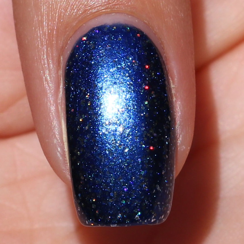 Dance Legend Midnight Kiss swatched by Olivia Jade Nails