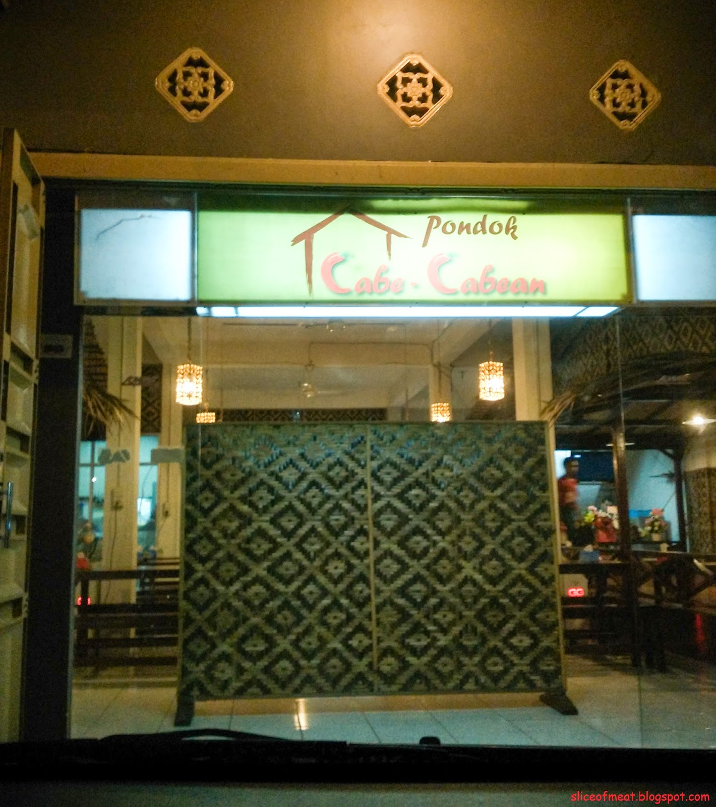 Pondok CabeCabean Slice of Meat