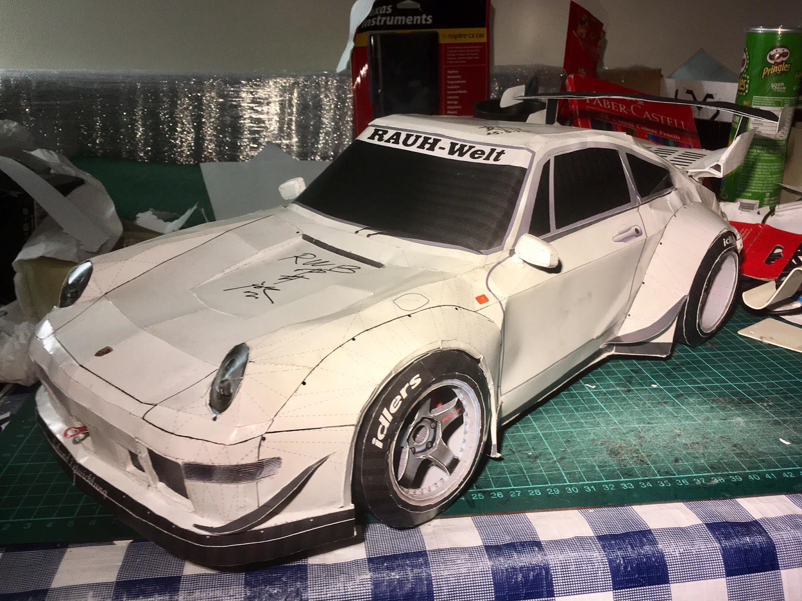 Бумажные модели Porsche 911