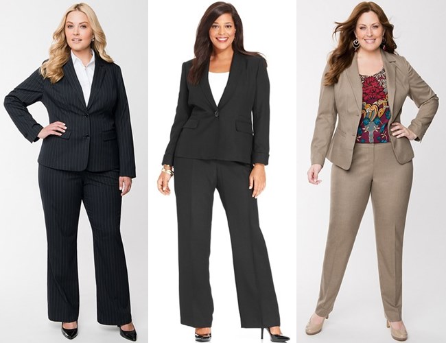 Trendy Plus Size Women Office Suit Latest Fashion Trend Plus Size Women Office Suit