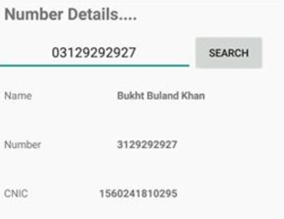 Swift Tracker Full Apk Download - Find CNIC And Mobile Number Details