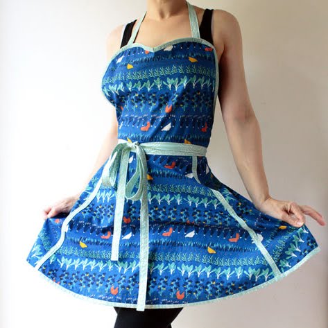 Free Pattern | Retro Apron