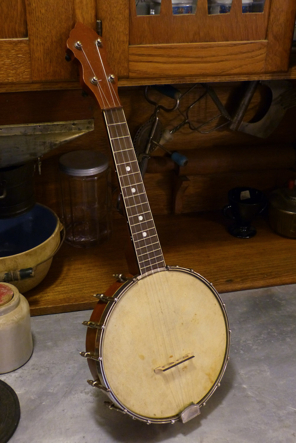 1920s Harmonymade 8" Rim Banjo Ukulele