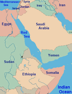 red sea on world physical map The Red Sea red sea on world physical map