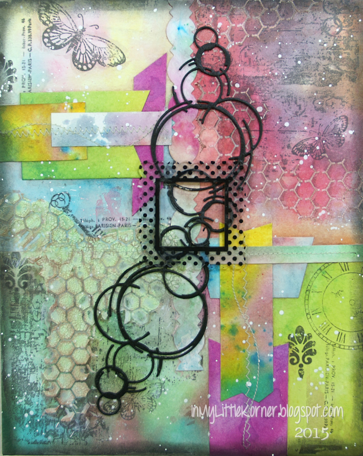 In My Little Korner: Mixed Media Canvas - Where There is Love...