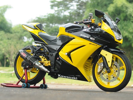 Kawasaki ninja 250 terbaru 2018 modifikasi ninja 4 tax