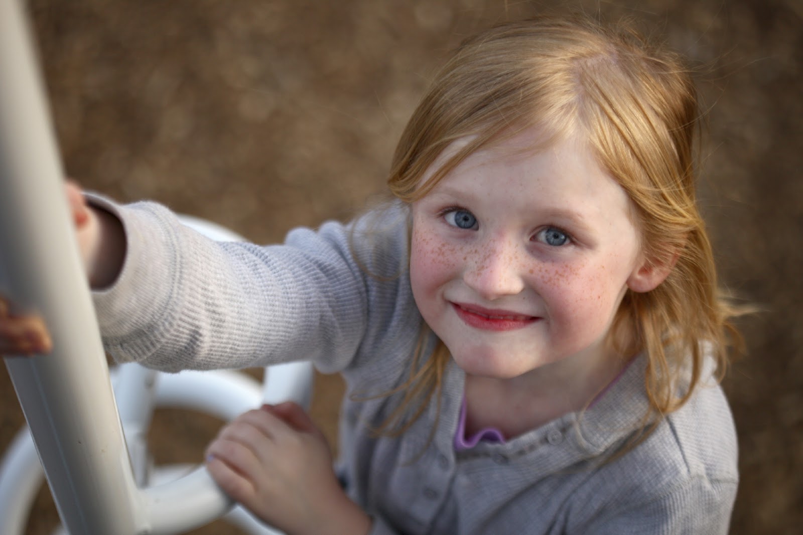 NAMC montessori educating the whole child girl on playground