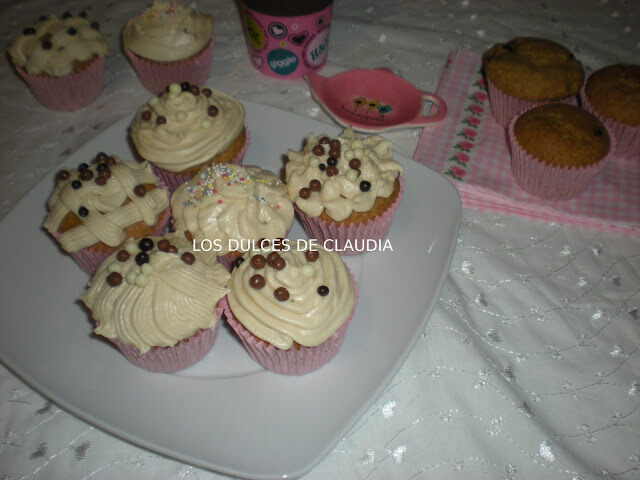 cupcakes de platano