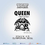 Queen y Adam Lambert Super Sonic 2014 Seúl Corea