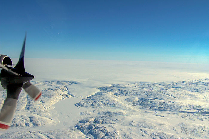 Gigantic Crater Hidden Under Greenland's Ice Might Affect Climate Change