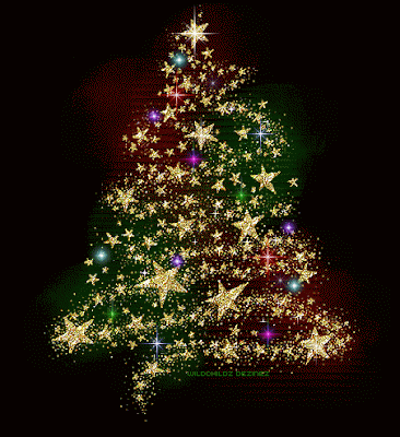 Christmas tree happy new year