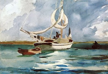 Bahamas Sloop by Winslow Homer