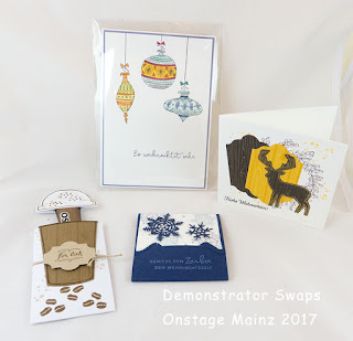 Demonstrator Swaps Onstage Mainz 2017 Stampin up schachteln karten geschenke weihnachtsdeko susis basteltipps Demonstrator Swaps Onstage Mainz 2017 Stampin up schachteln karten geschenke weihnachtsdeko susis basteltipps