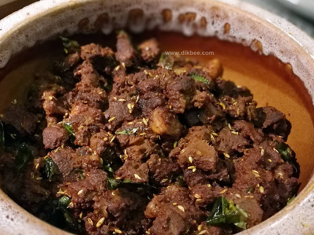 Mutton Poal Poriyal Hidangan Istimewa Sri Lanka Di Hotel Sheraton Imperial Kuala Lumpur
