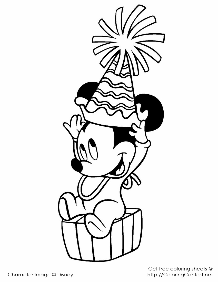 Disney Christmas Coloring Pages