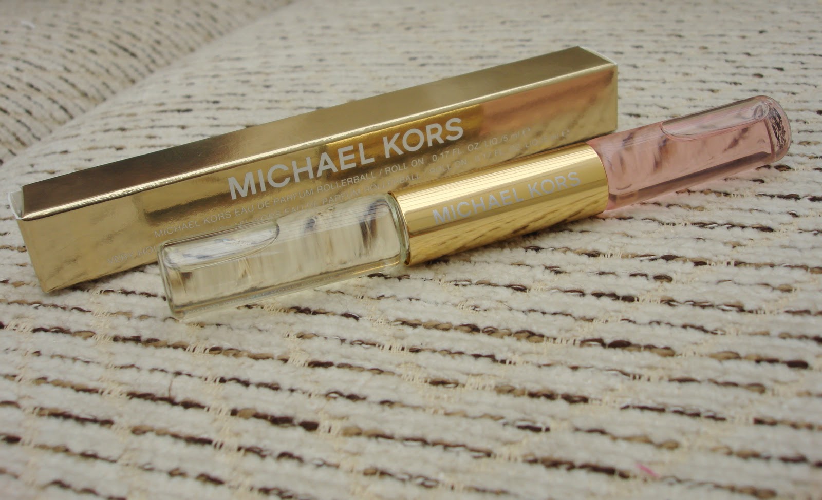 michael kors rollerball perfume and lip gloss