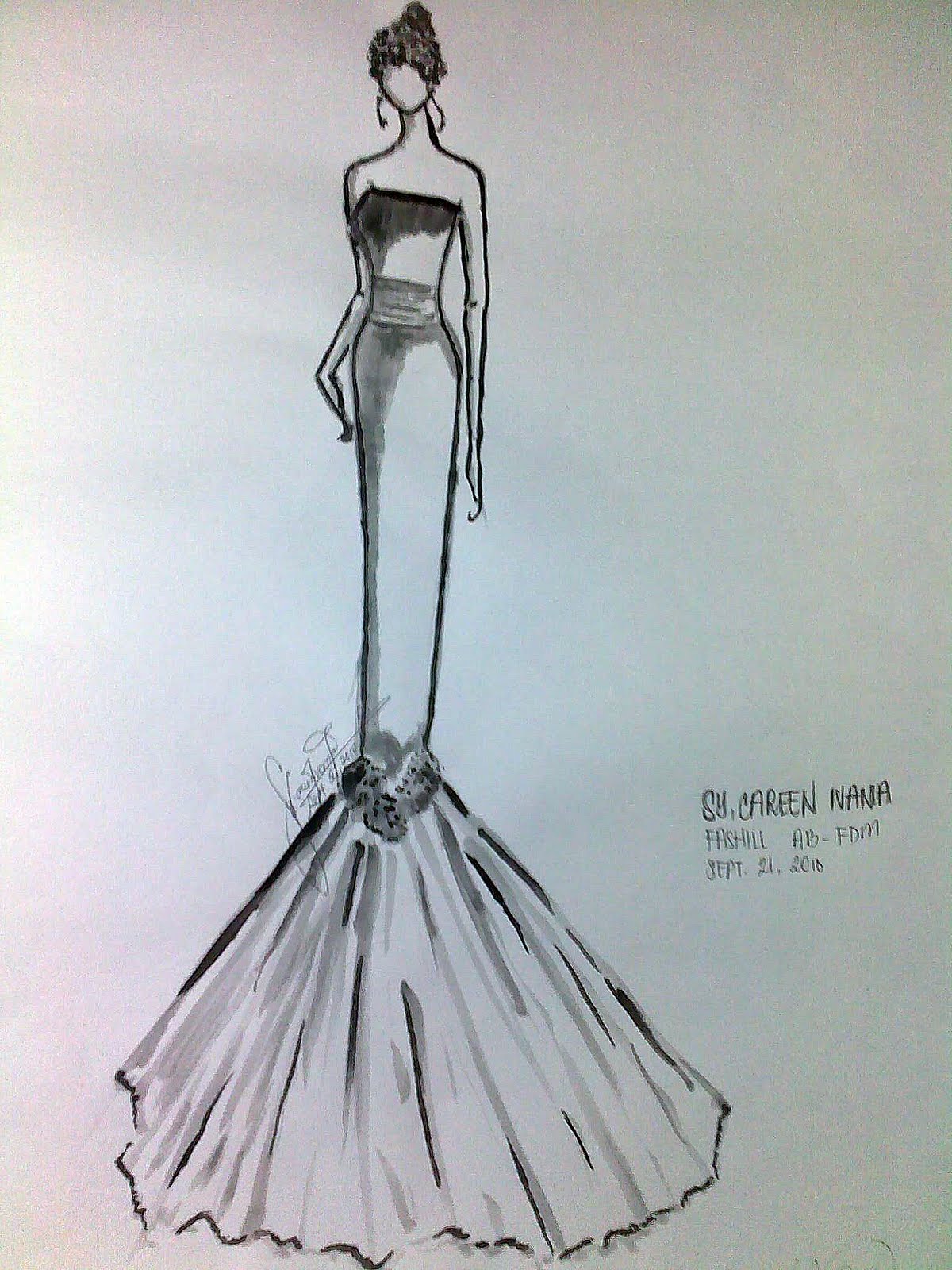FASHION DESIGN and ARTS Fashion Illustration The Chinese Brush Medium
