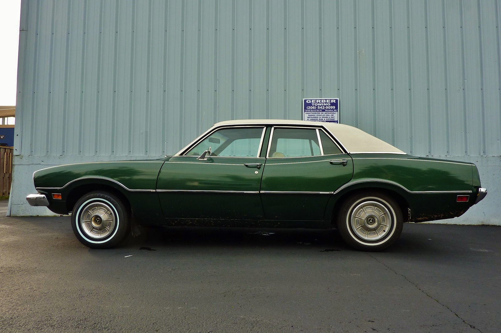 Seattle's Parked Cars: 1973 Ford Maverick Sedan