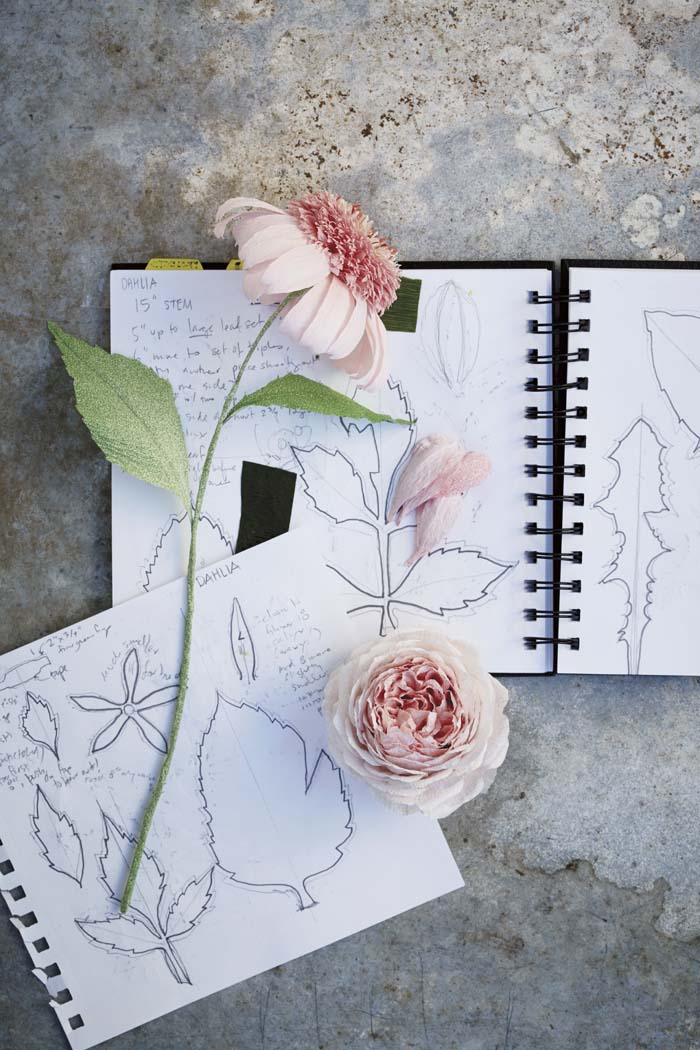 Book Giveaway + Sneak Peek The Fine Art of Paper Flowers Poppytalk