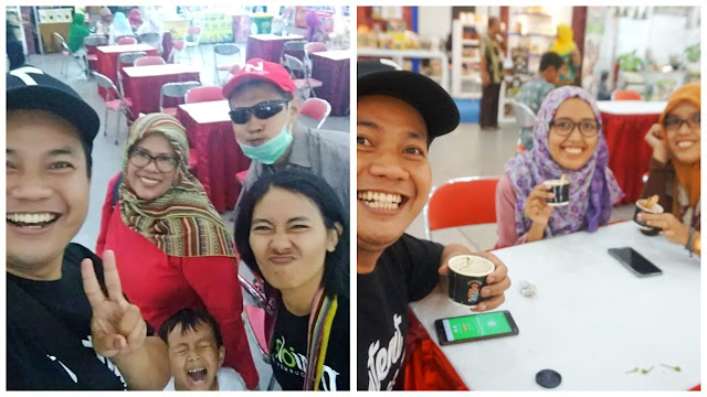 Selfie Jogja Halal Food Expo 2019.