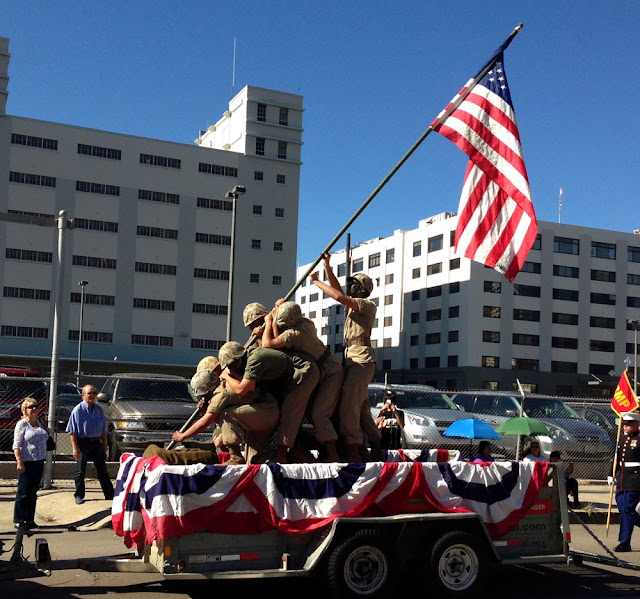 JustaCarGal Veteran's Day Parade, San Diego