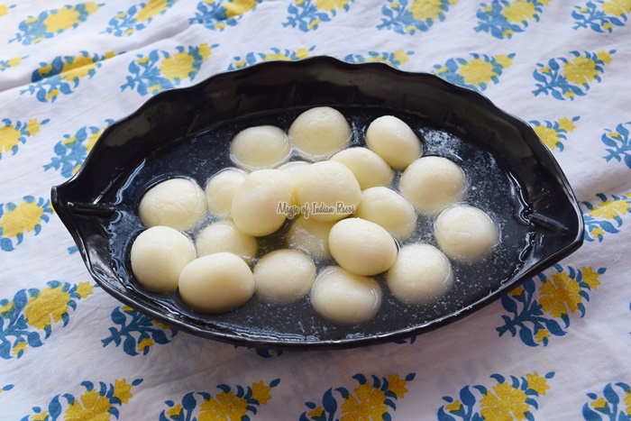 How to Make Perfect Rasgulla - Bengali Soft Rasgulla Sweet - Magic of Indian Rasoi -Priya R