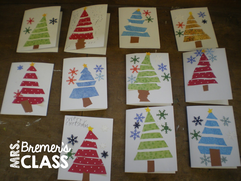 Mrs. Bremer's Class Mrs. WishyWashy Art, Christmas Cards & More