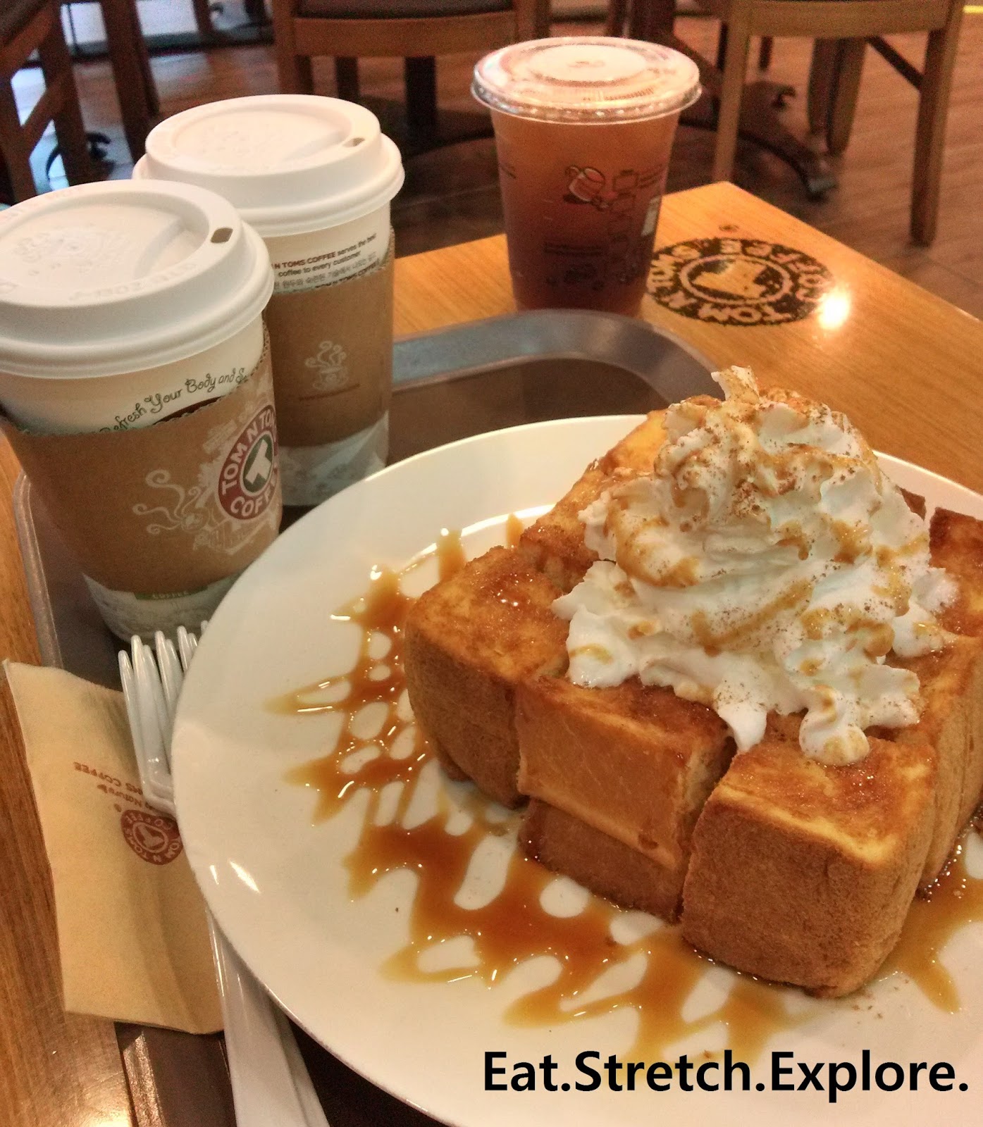 [Seoul Gwanghwamun] Tom N Toms Honey Butter Bread