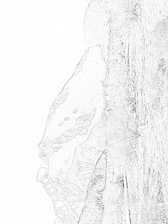 Mountain Pictures: Mountains Coloring Page